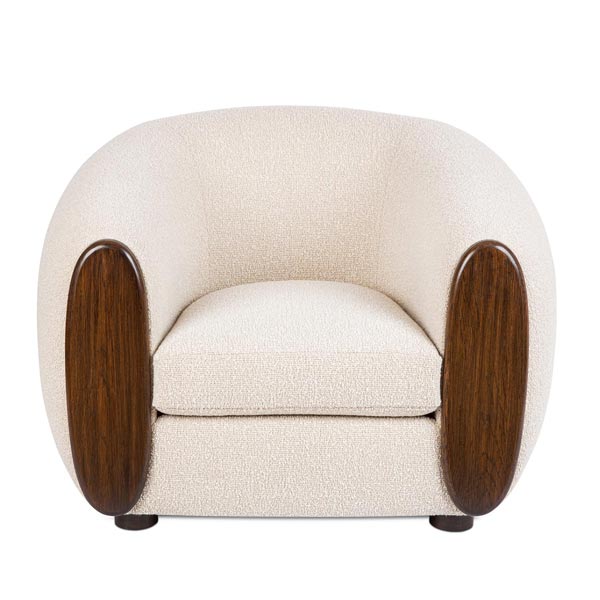 WC4139 White Lounge Chair